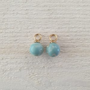 goud turquoise rond